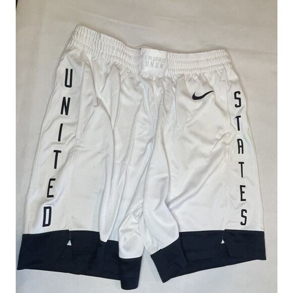 Nike team USA basketball shorts CD3190 100 Men’s Size Large White Limited - Picture 3 of 6